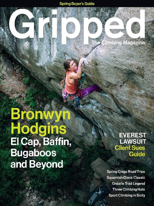 Title details for Gripped: The Climbing Magazine by Gripped Inc - Available